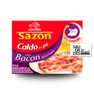 Caldo en pó sabor Bacon defumado Sazón