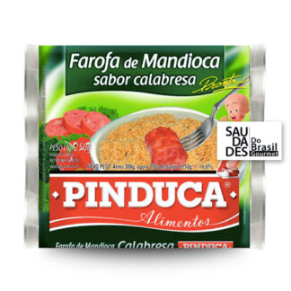 Farofa de Mandioca sabor calabresa Pinduca 250gr